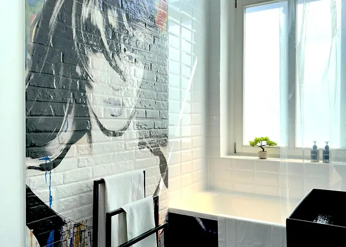 Newcityhome - - 2 Zi - Design Naomi - Kassberg - Private Parking Apartmán