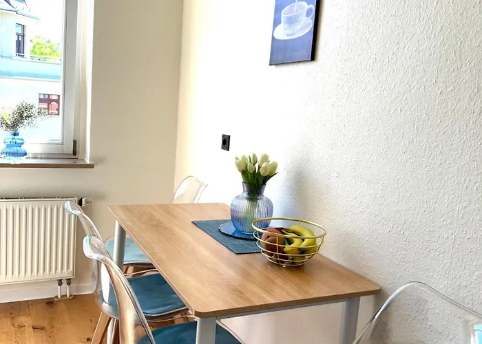 Apartmán Newcityhome - - 2 Zi - Design Naomi - Kassberg - Private Parking Chemnitz (Saská Kamenice)