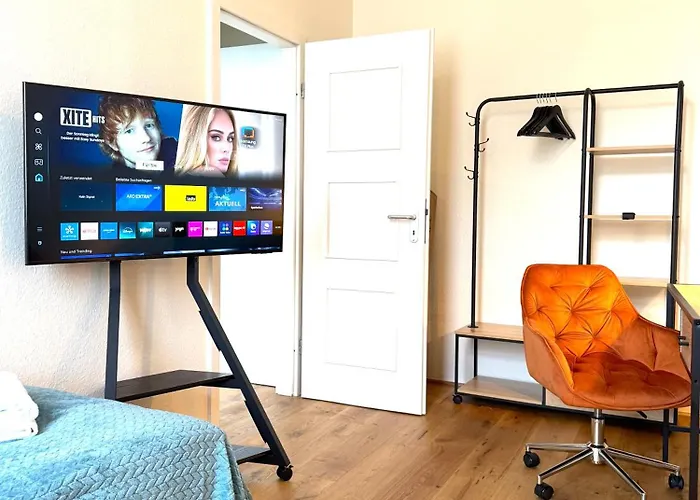 Newcityhome - - 2 Zi - Design Naomi - Kassberg - Private Parking Apartamento