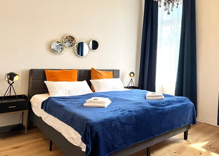 Newcityhome - - 2 Zi - Design Naomi - Kassberg - Private Parking Chemnitz